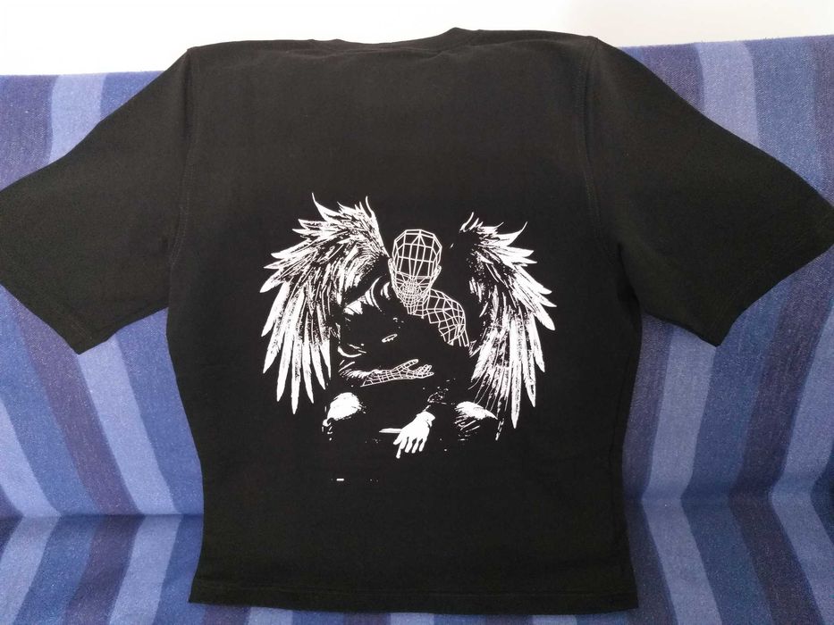 Unic! Tricou original Hamza model Travis barbati negru M (nou-cutie)