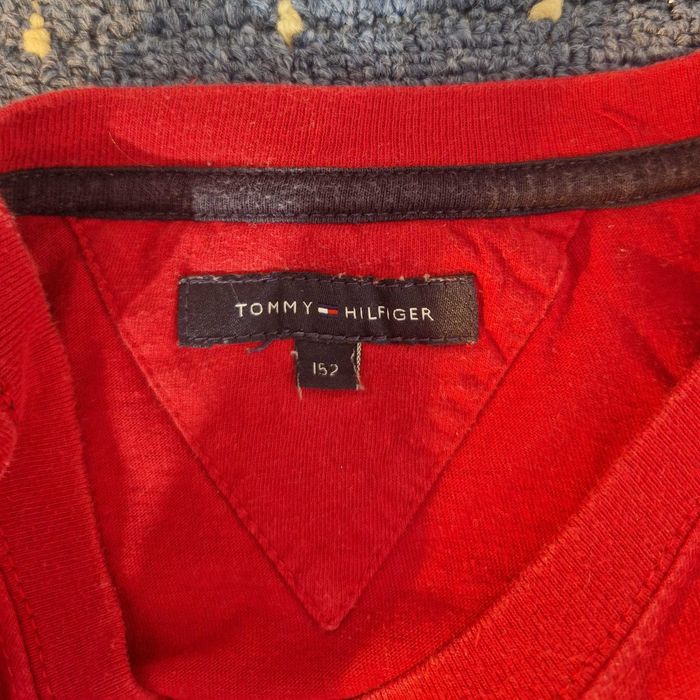 Tricou Tommy Hilfiger baieti, rosu, marimea 152 S