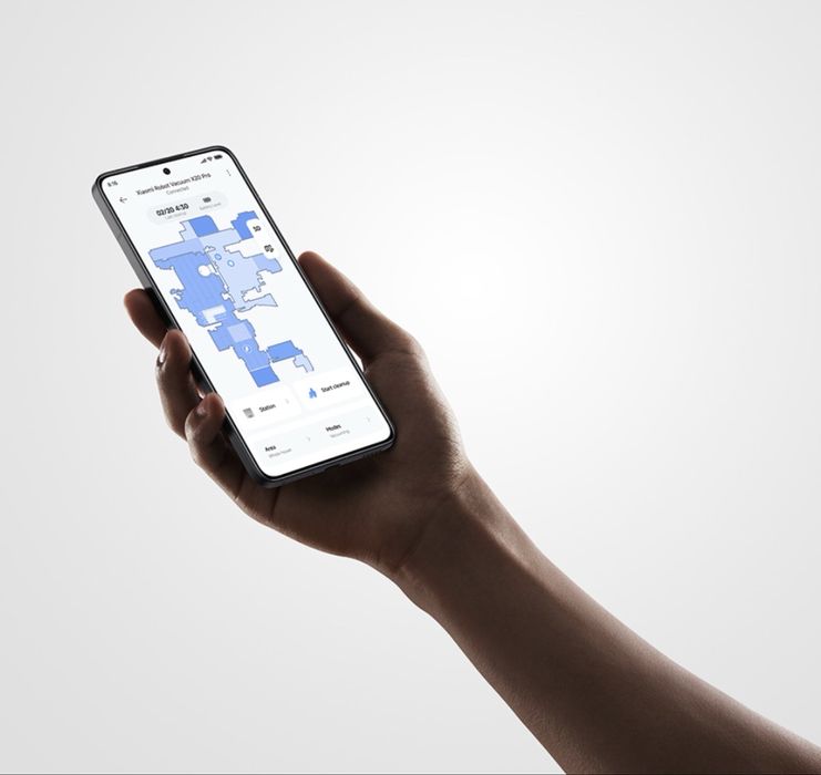 Xiaomi X20 Pro робот прахосмукачка с миене + МНОГО аксесоари