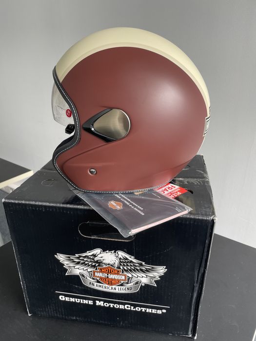 Vand casca moto Harley-Davidson 3/4 Retro mar  XL - noua