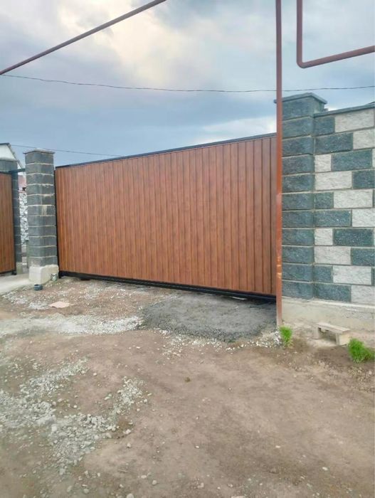 Ворота откатные под ключ