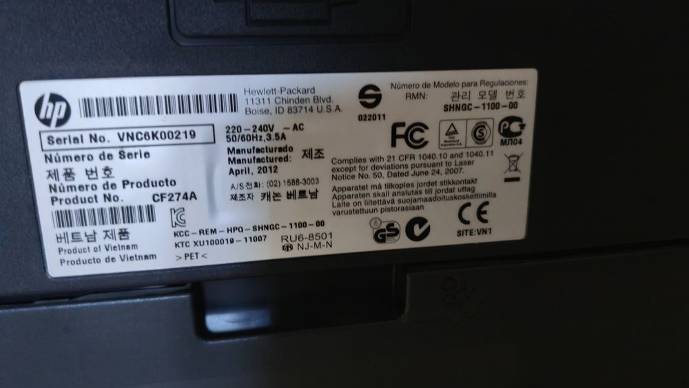 Продам принтер HP LaserJet Pro 400 M401d