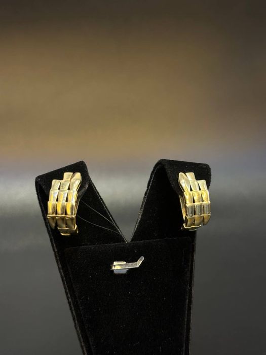 Золото 585  Серьги Масса: 3,7