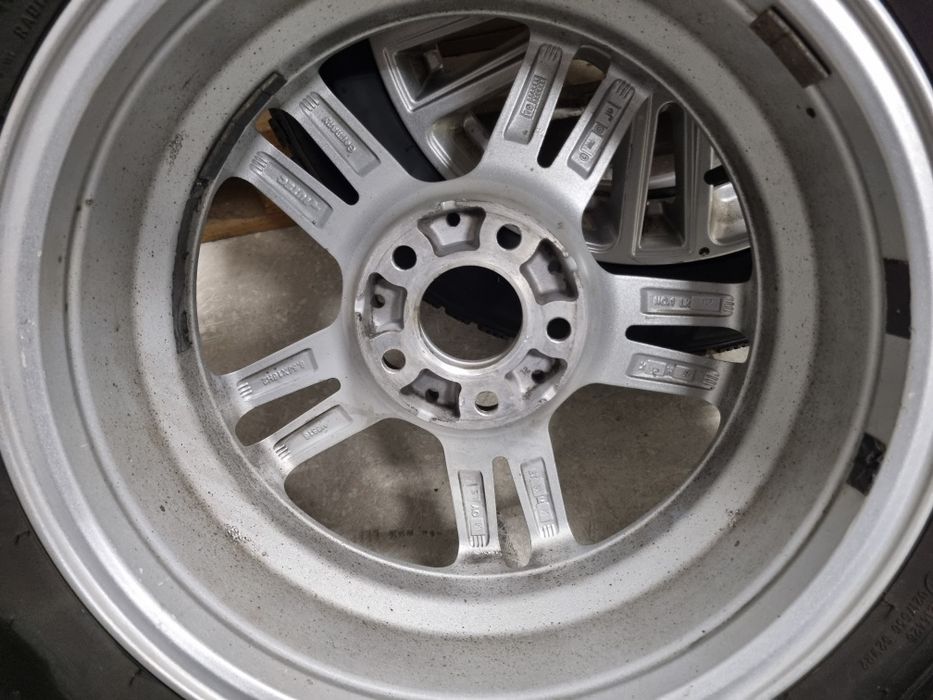 Jante aliaj 5×112 cu senzori  205/60/R16 Iarna Michelin/Continental