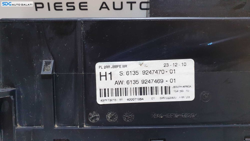 Kit Pornire ECU Calculator Motor Calculator Confort Cip Cheie Cititor Cheie BMW Seria 3 E90 318 320 2.0 D N47 2004 - 2011 Cod 8510829 0281017024 9247470 9247469 6954720 [L2275]