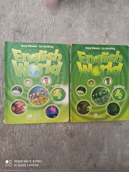 Книга английская English World 4