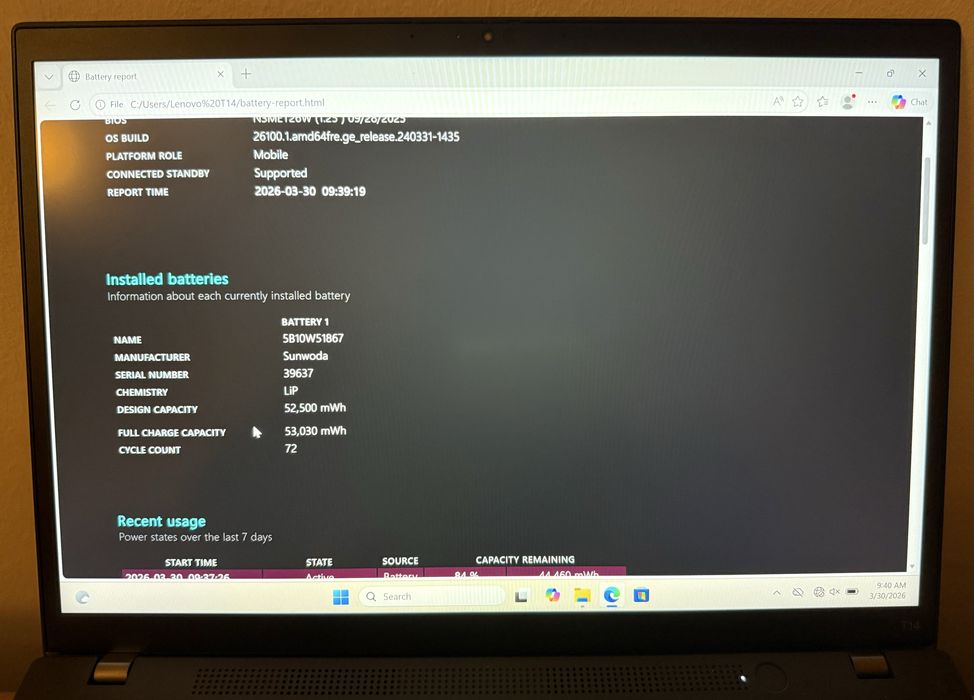 Lenovo Thinkpad T14 Gen3 CA NOU ! 16GB SiM LTE 4G Cellular i5 Gen4 G3