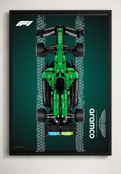 Suport Rama LEGO F1 Tehnic Aston Martin