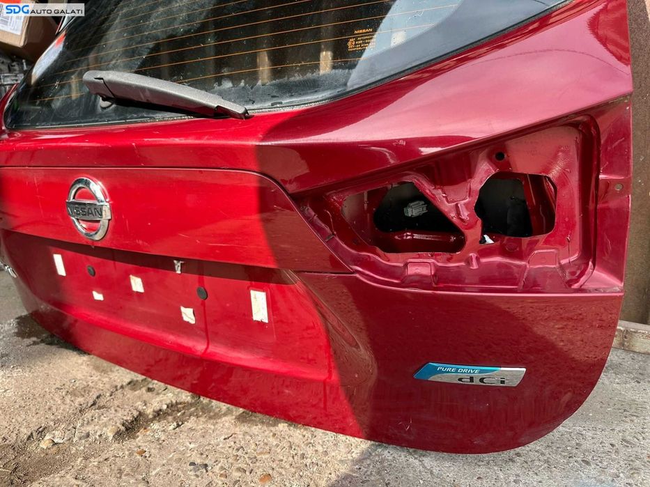 Haion Hayon Portbagaj Dezechipat cu Luneta Geam Sticla Nissan Qashqai J11 2013 - 2020 [X3102]