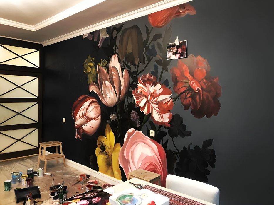 Роспись стен. Муралы. Барельеф. Граффити. Стритарт. Художник.