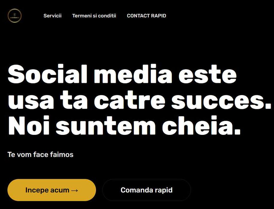 Servicii de promovare Tiktok, Instagram, Facebook, YouTube!