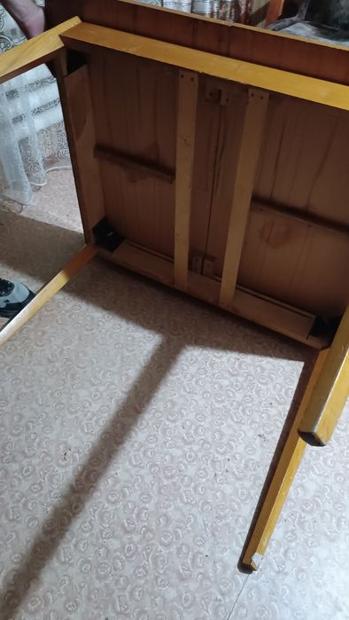 Стол старый советский деревянный