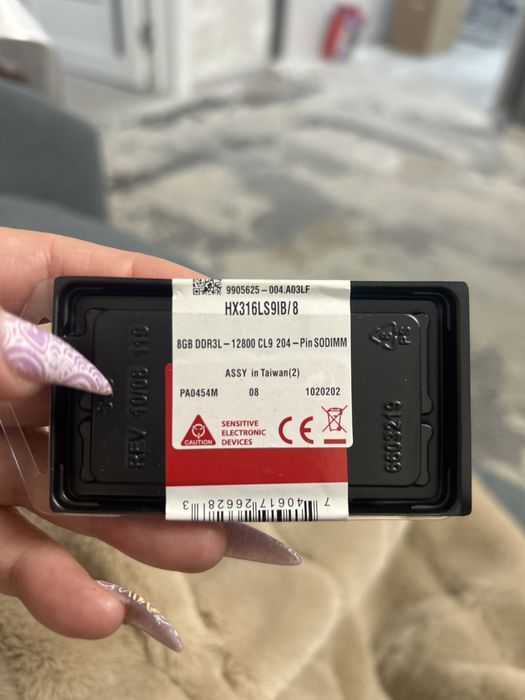 Продам озу DDR3L для ноута