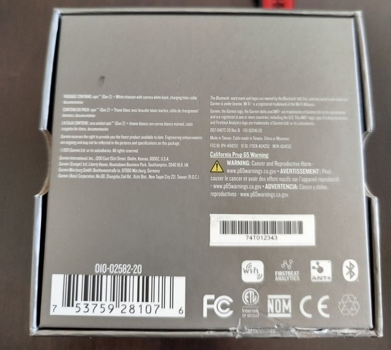 Garmin Epix Gen 2 White Titanium/Sapphire 47mm

Часовника е в много добро състояние, към него има резервна каишка, оригинално зарядно

Всичко работи н