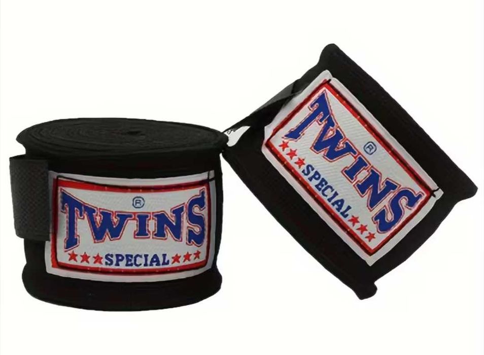 Бинтове за бокс черни и червени