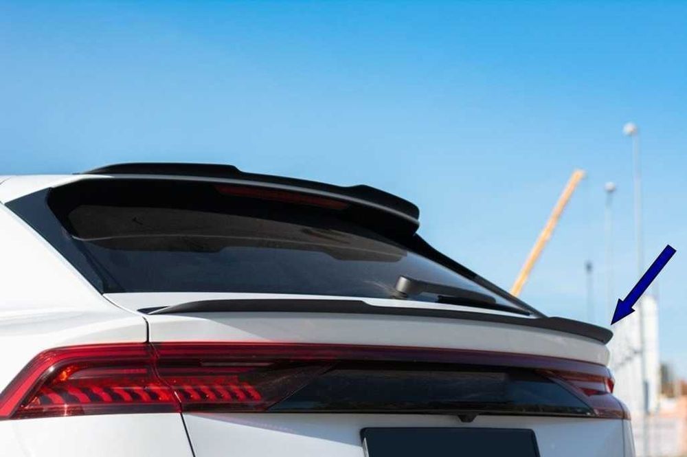 Eleron Portbagaj Audi Q8 SUV (2018-) Sport Design Negru Lucios