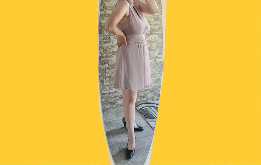 Rochie scurta eleganta de ocazii speciale  mărimea M/L