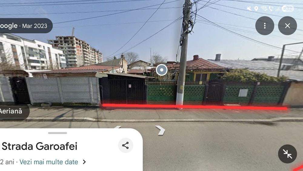 Teren intravilan 294 mp / toate utilitatile trase! PRET  NEGOCIABIL!