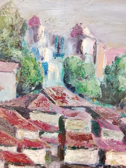 Картина с маслени бои върху платно.