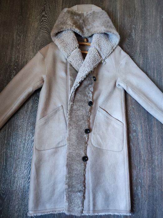 Двухсторонняя дублёнка.