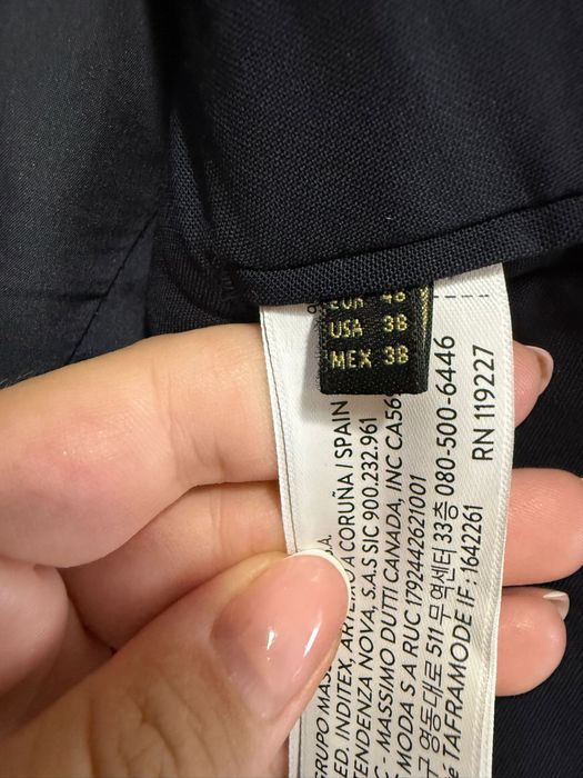 Sacou Massimo Dutti barbatesc marimea 48