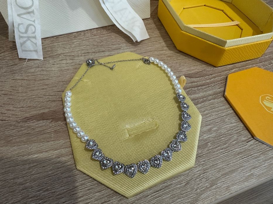 Colier Swarovski Ariana Grande Angelic tennis perle