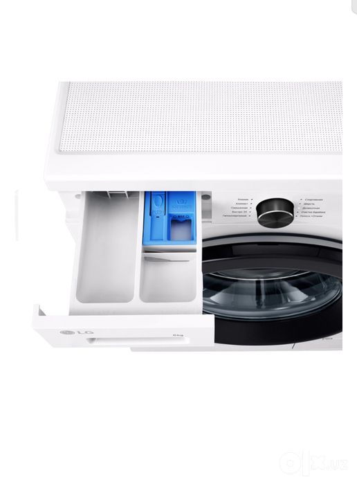 Стиральная машина LG F2Y1NS6.  6.5 кг W+ гарантия 
+