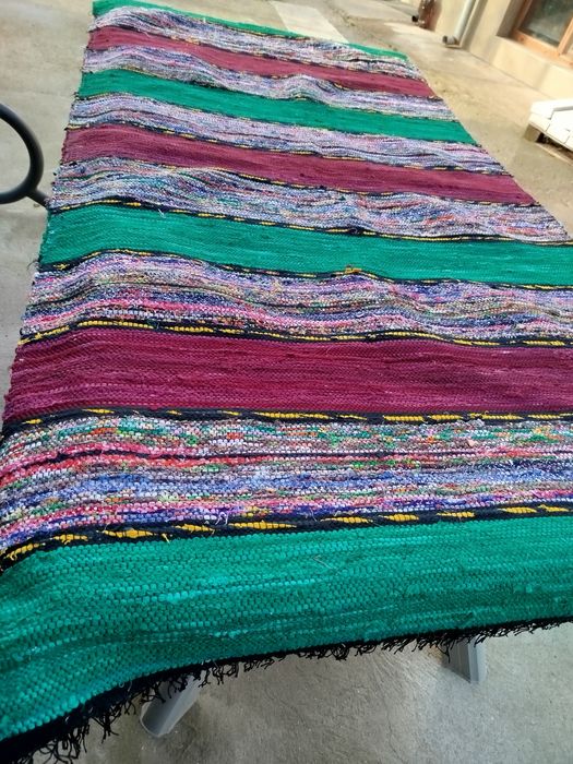 Ръчно тъкани черги.