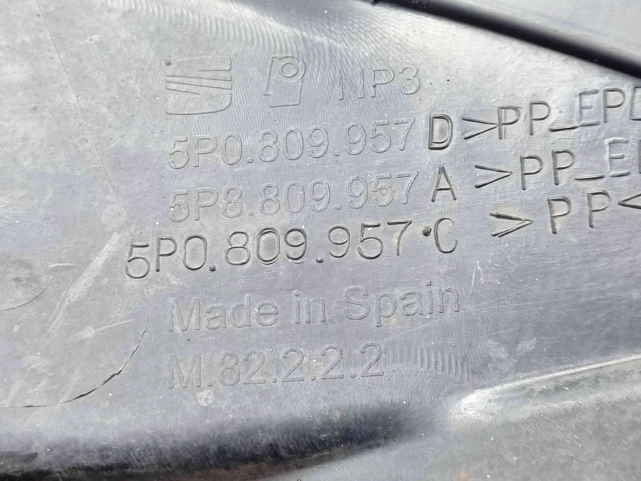 Carenaj roata stanga fata Seat Altea XL (5P5, 5P8) Facelift [Fabr 2006