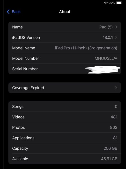 IPad pro 3rd gen 256gb + подарък