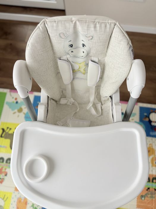 Lorelli Classic стол за хранене Felicita Noble Grey Hippo