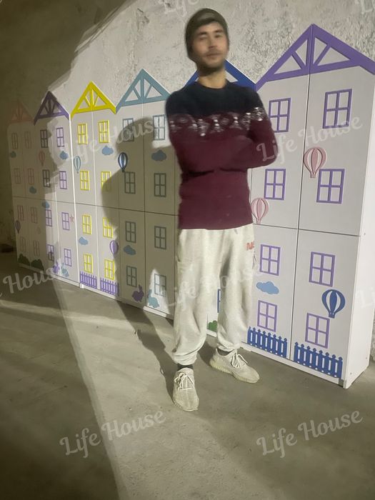 Шкафчики в детский сад мебель богча бохча shkof domik