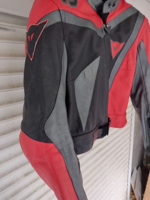 Dainese -Кожено мото яке с протектори.Унисекс.