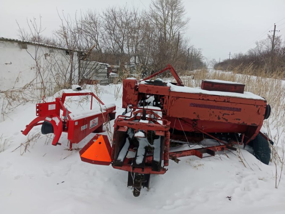 Пресс подборщик и ротерная косилка