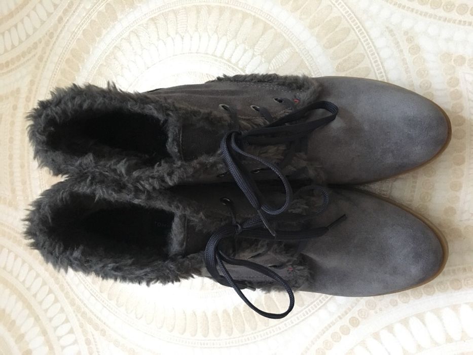 Ghete/botine Tommy Hilfiger, nr 38, piele naturala