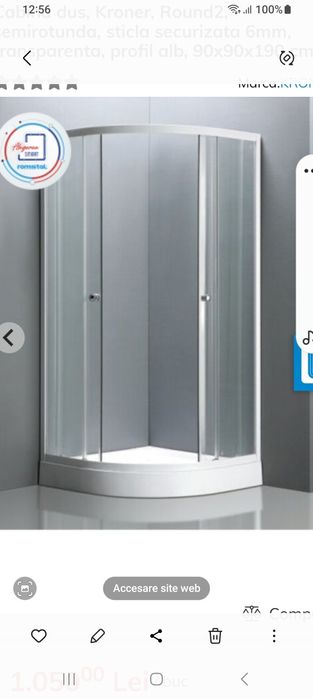 Cabina dus 90x90x190