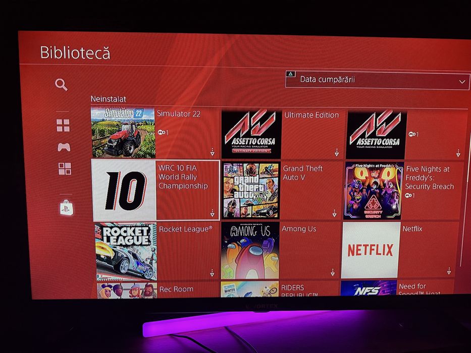 Consola ps4 slim + volan logitech g29 + schimbator