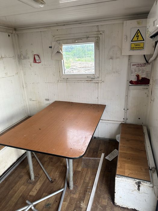 Vand container vagon forestier dormit remorca inmatriculat