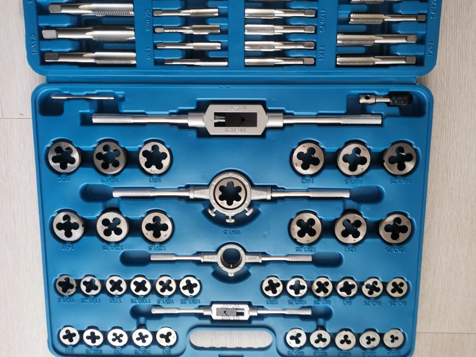 Set/Trusa tarozi și filiere 110piese-trusa filiere tarozi 110 pcs