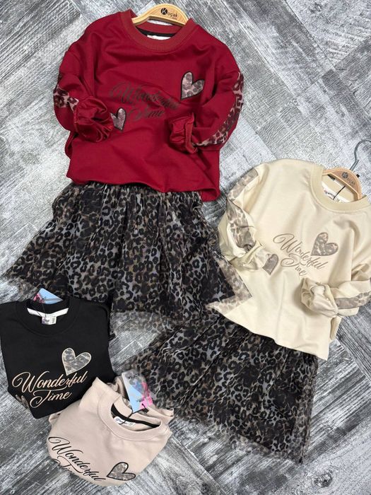 Комплект блуза с пола 3 до 10г