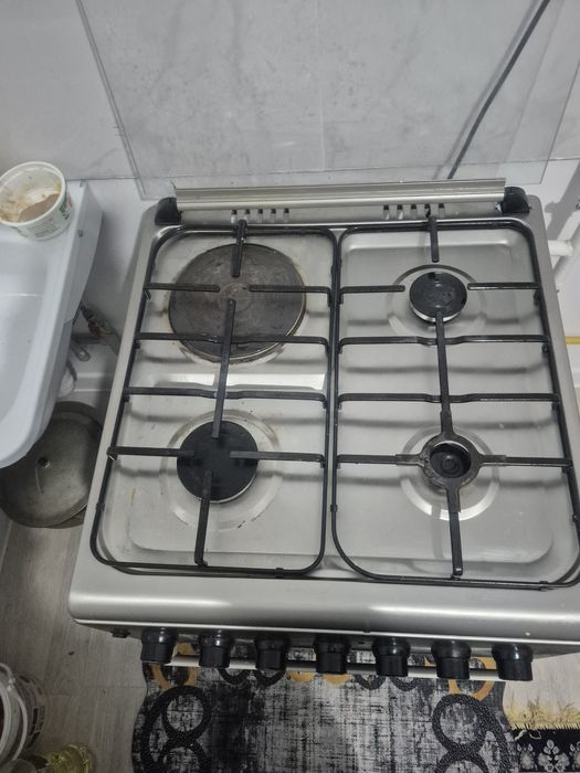 Кухонная  плита Simurg серая