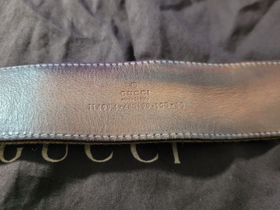 Curea Gucci Maro/Gri