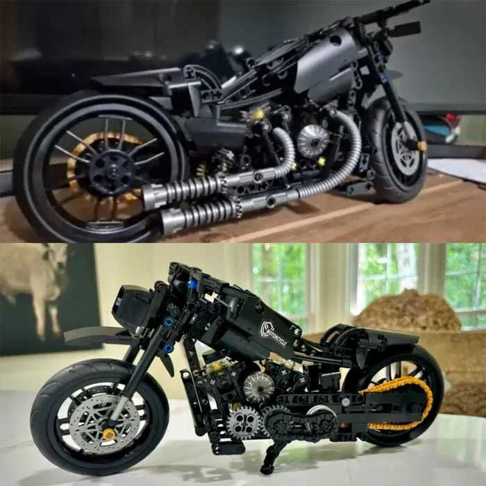 NOU compatibil lego Technic motocicleta Harley Davidson 30cm