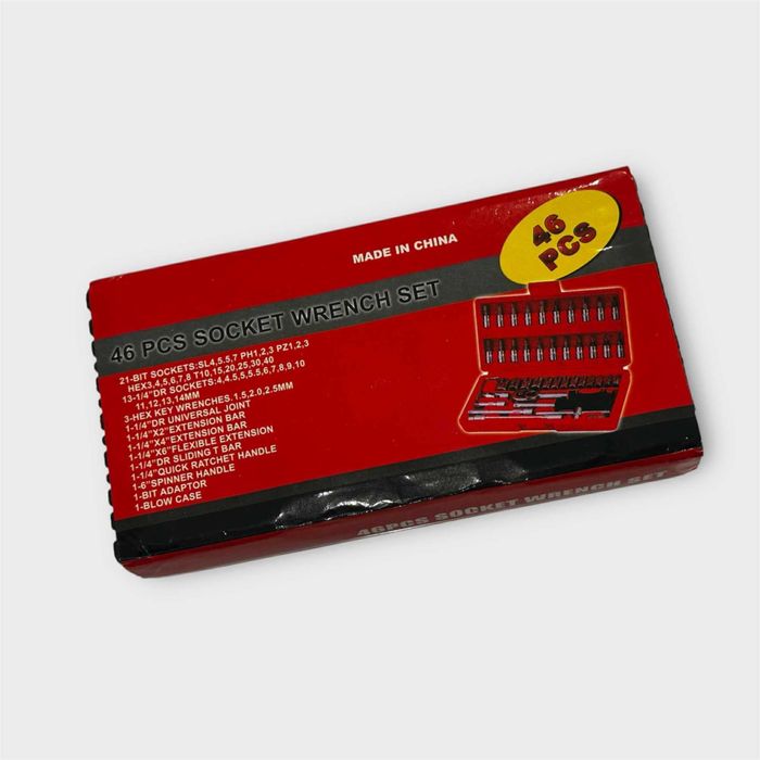 Малък комплект тресчотка - 46 бр