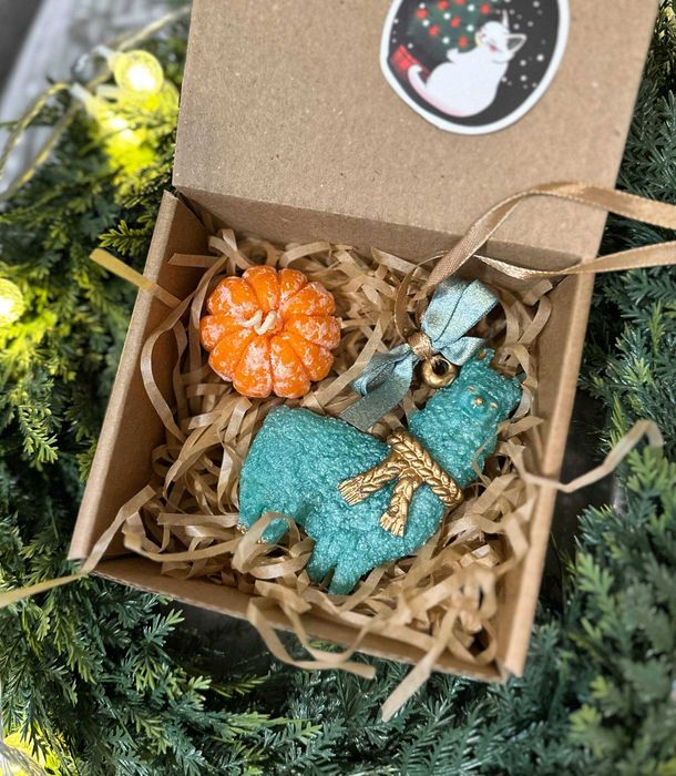 Новогодние игрушки, свечи