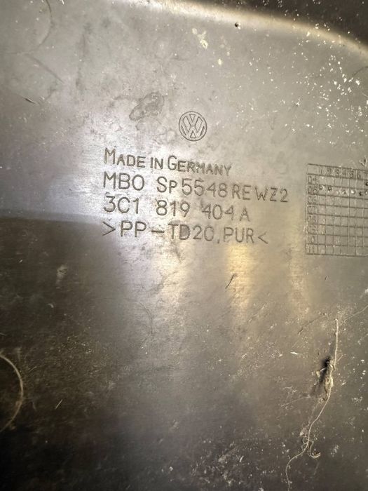 Grilă grile stanga dreapta stergator parbriz Passat B6 B7 Originale