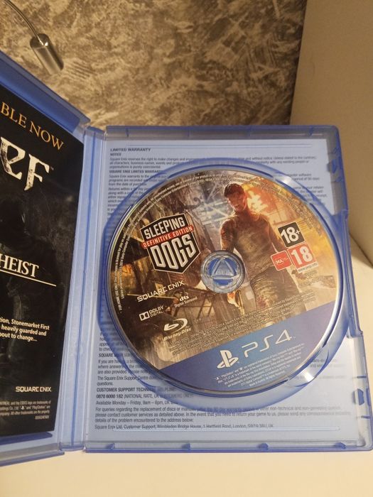 SEEPING DOGS игра на ps4