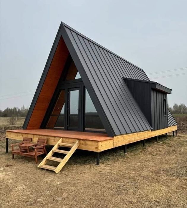 Vand cabane tip A-frame
