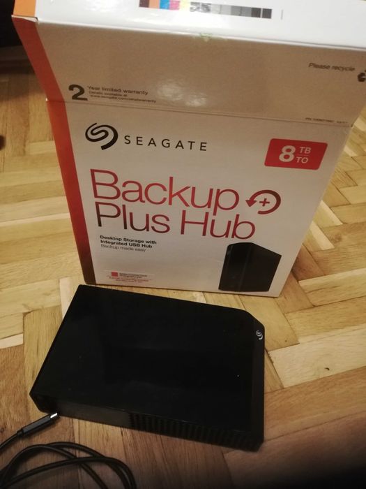 Външен хард диск Seagate Backup Plus Hub 8TB USB 3.0
