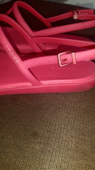 Sandale cauciuc roz Crocs